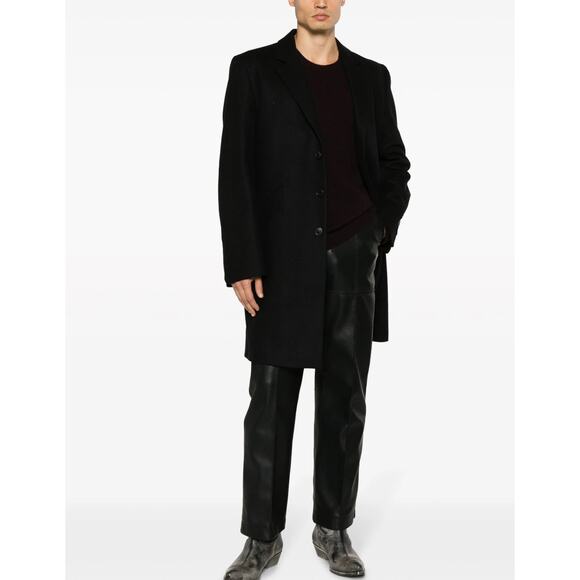 Zadig & Voltaire NWT $748 Marlyh Wool Noir Black Coat XXL Sz 48 Unisex Men Women - Picture 9 of 15